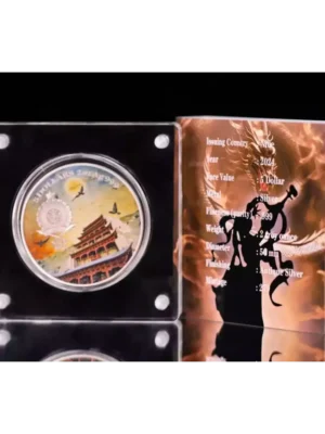2024 2oz Niue Flying Apsaras at Mogao Caves .999 Silver Coin