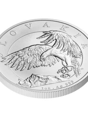 2024 1oz Niue Slovak Eagle BU .999 Silver Coin