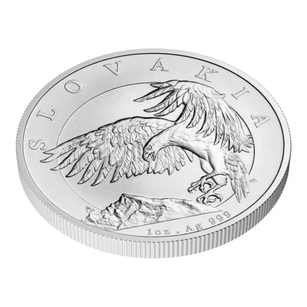 2024 1oz Niue Slovak Eagle BU .999 Silver Coin