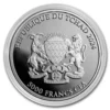 2024 1 oz Republic of Chad .999 Silver Red Panda BU