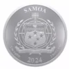 2024 1oz Samoa Morgan Union Dollar BU .999 Silver Coin