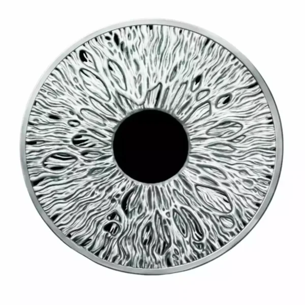 2024 1oz GSM Silver Shield Mini Mintage Series -The Eye .999 Silver Proof Medal