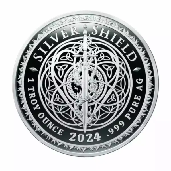 2024 1oz GSM Silver Shield Mini Mintage Series -The Eye .999 Silver Proof Medal