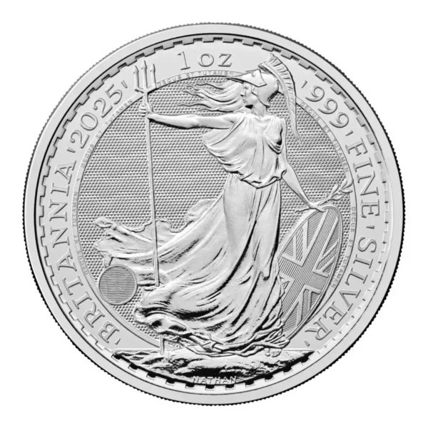 2025 1oz Royal Mint Britannia .999 Silver Coin