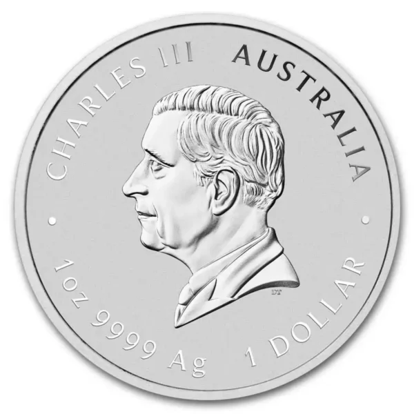 2025 1oz Australia Perth Mint Lunar Series III - Year of the Snake .9999 Silver Coin BU