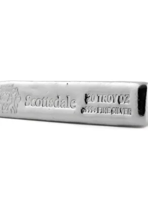 20oz Scottsdale Mint Kit Kat CL20 .999 Silver Bar