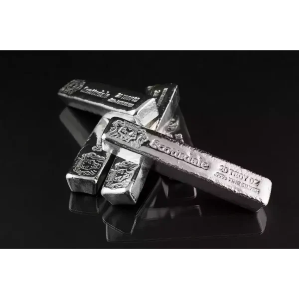 20oz Scottsdale Mint Kit Kat CL20 .999 Silver Bar