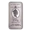 250g St. Helena East India Company Rectangular Silver Bar Coin