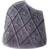 2oz South Korea Trellised Targe Shield .999 Silver Stacker