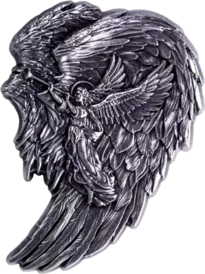 2oz South Korea Archangel - Gabriel .999 Silver Stacker