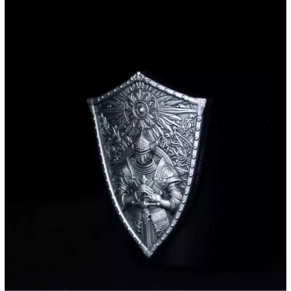 2oz South Korea Crusaders Shield .999 Silver Stacker
