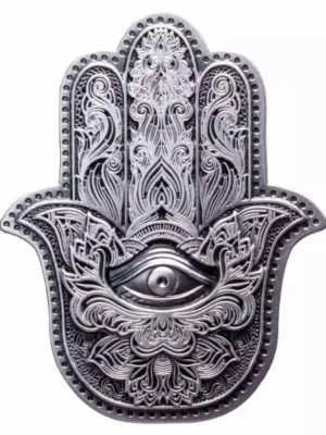 2oz South Korea Hamsa Hand of Fatima .999 Silver Stacker