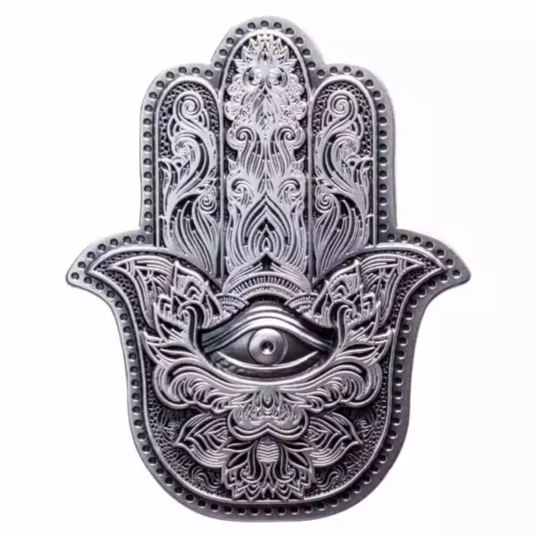 2oz South Korea Hamsa Hand of Fatima .999 Silver Stacker