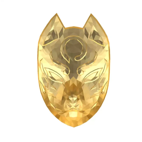 2oz South Korea Kitsune "Gilded Edition" .999 Silver Stacker