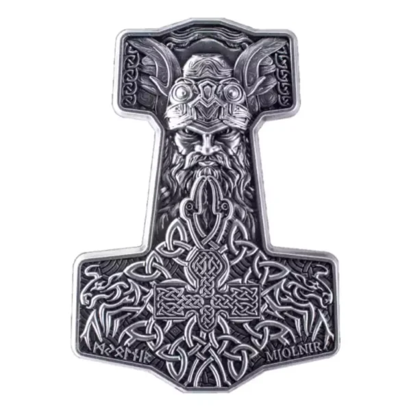2oz South Korea Mjolnir .999 Silver Stacker