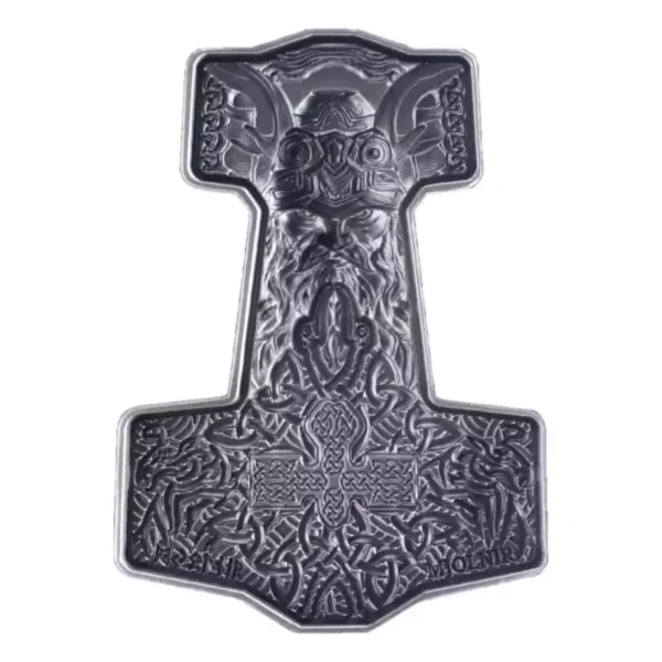 2oz South Korea Mjolnir .999 Silver Stacker