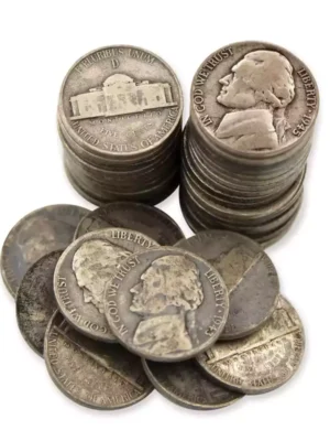 35% Silver War Nickels width=