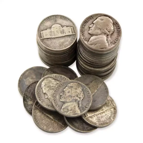35% Silver War Nickels width=