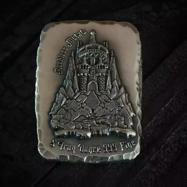 5oz Reckless Metals “The Rook” silver bar
