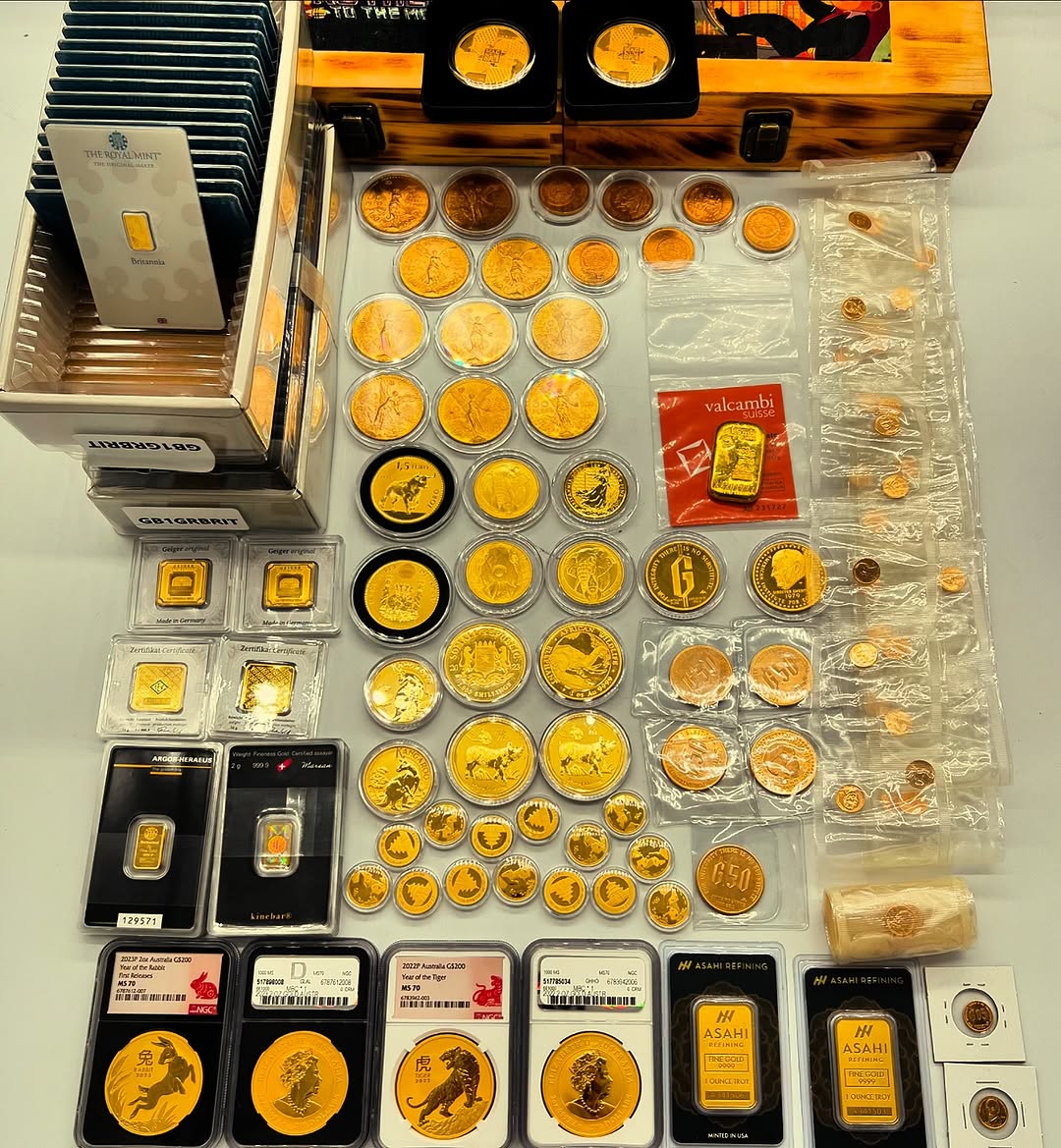 (Random Year) - 1/10oz American Gold Eagle Bu Coin