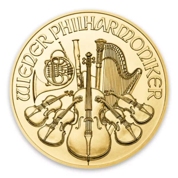 (Random Year) 1/10oz Austrian Philharmonic .9999 Gold Coin