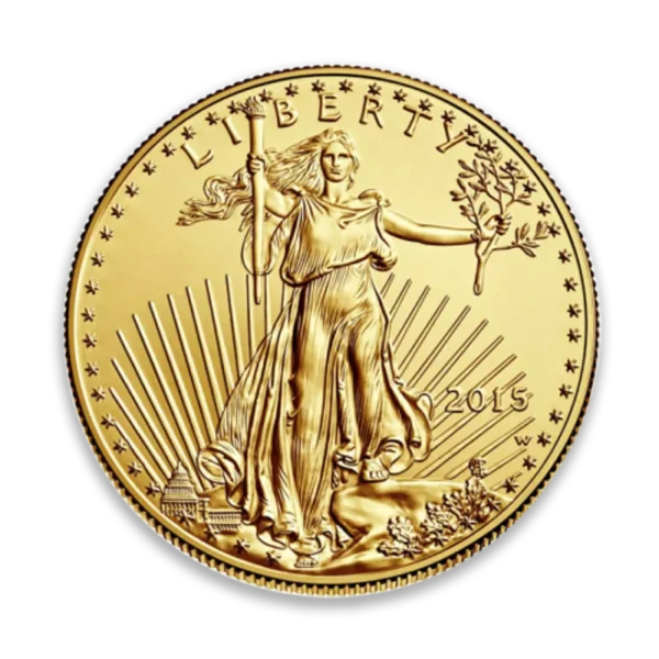 (Random Year) - 1/2oz American Gold Eagle Bu Coin