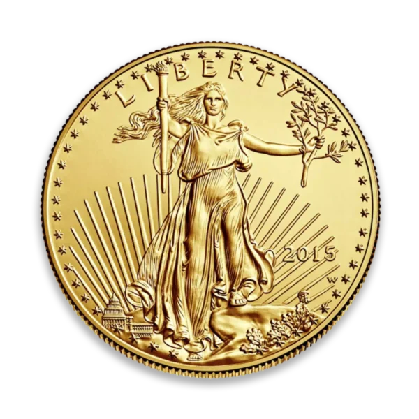 (Random Year) - 1/4oz American Gold Eagle Coin BU