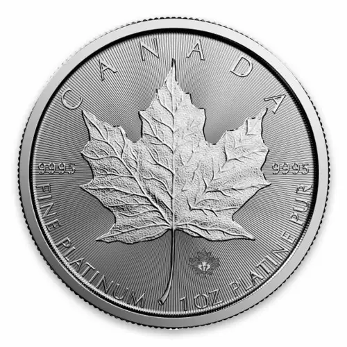 (Random Year) 1oz Canadian Maple Leaf .9995 Platinum Coin