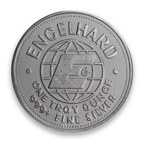 Any Year 1oz Engelhard Silver Prospector Round (Our Choice)