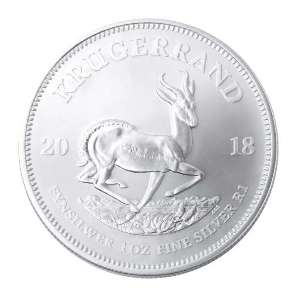 (Random Year) 1oz South Africa Krugerrand .999 Silver Coin