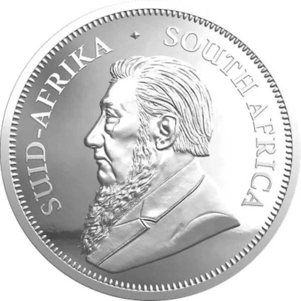 (Random Year) 1oz South Africa Krugerrand .999 Silver Coin