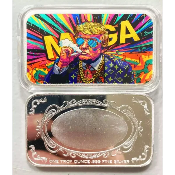 1oz Designer Don Colorized .999 Silver Bar