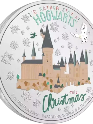 HARRY POTTER - 2023 1oz Niue Seasons greetings Silver Coin