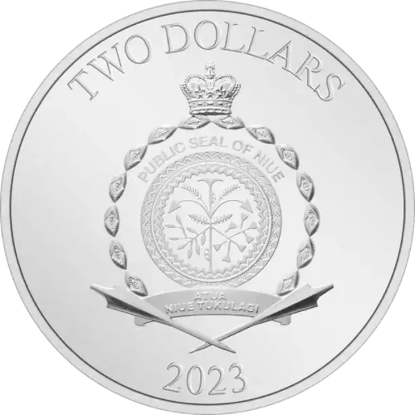 HARRY POTTER - 2023 1oz Niue Seasons greetings Silver Coin