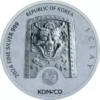 2024 1oz South Korea Zi:Sin Draco .999 Silver BU Medal