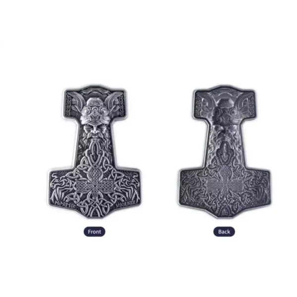 2oz South Korea Mjolnir .999 Silver Stacker