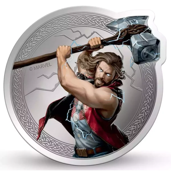 MMTC Pamp Marvel Thor Love & Thunder 1 oz Silver Medal