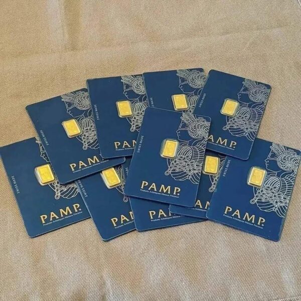 1 gram Gold Pamp Gold Bar